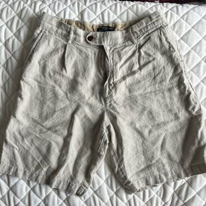 Banana republic Lino 9”  linen short for men